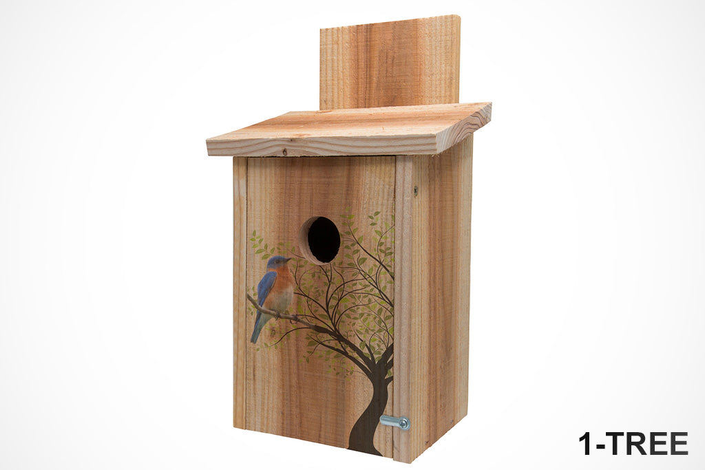 Blue Bird House - Cedar