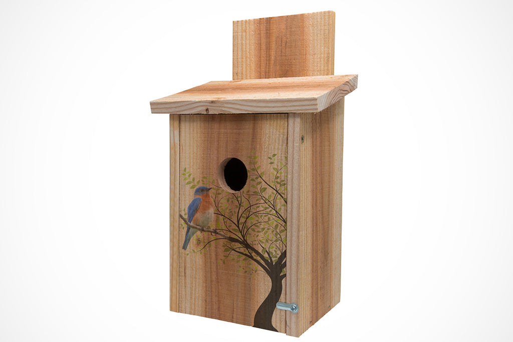 Blue Bird House - Cedar