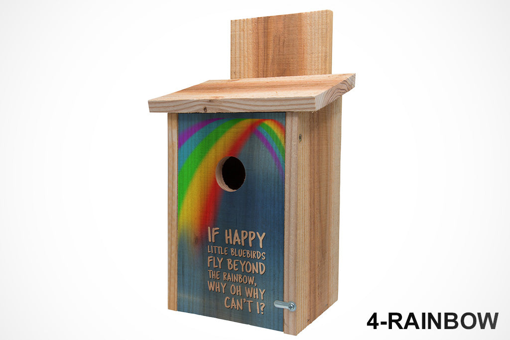 Blue Bird House - Cedar + TPM