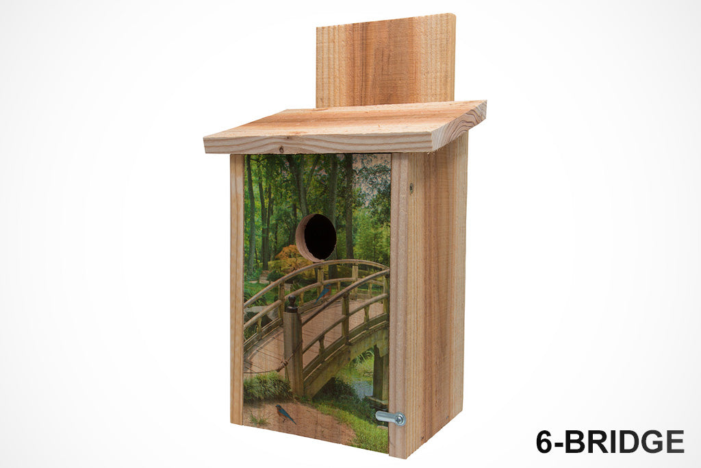 Blue Bird House - Cedar