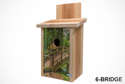 Blue Bird House - Cedar