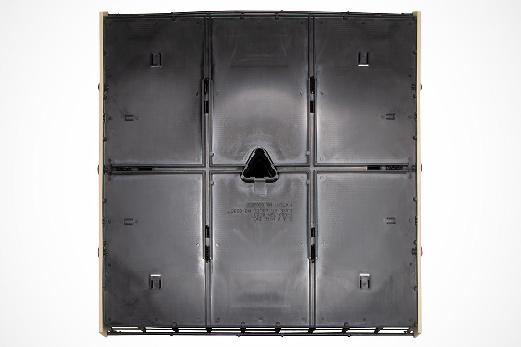 12 Family Purple Martin Bird House - Green & Tan