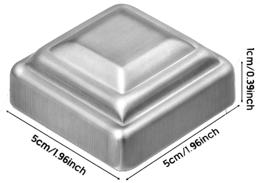 Topper for 2 inch square pole (New May 2026)