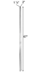 "C" Section for the Tri-Tel Pole (15ft model)