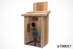 Blue Bird House - Cedar