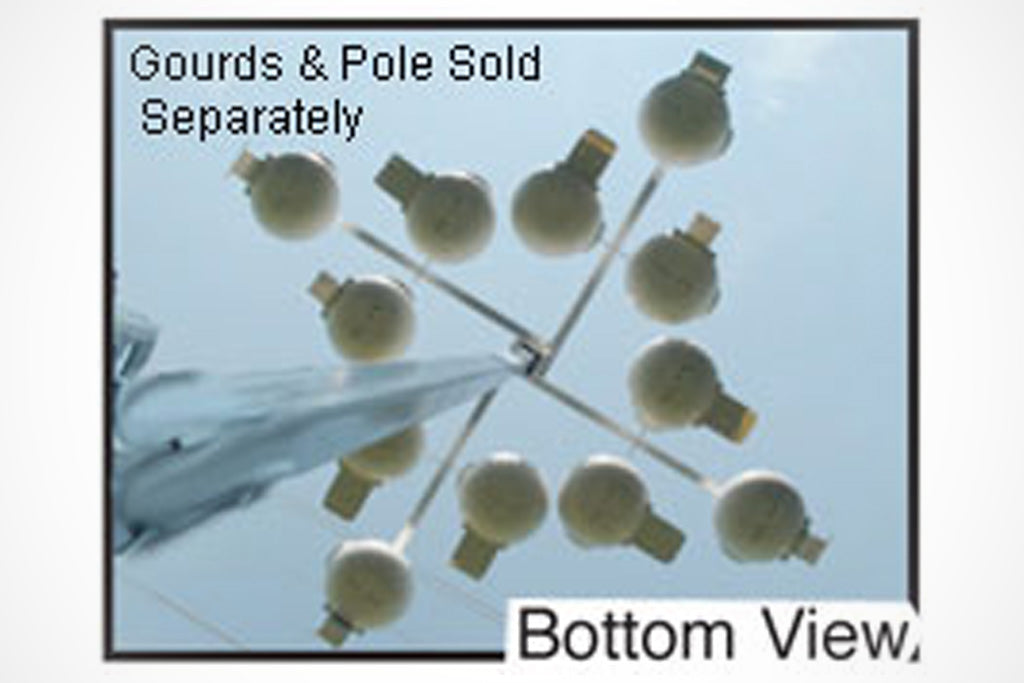 Multi Gourd Rack 12 for 2-3/8 or 2in Square pole